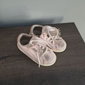 Zara Light Pink Kids Sneakers